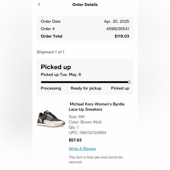 Michael Kors Brown sneakers - Picture 13 of 13